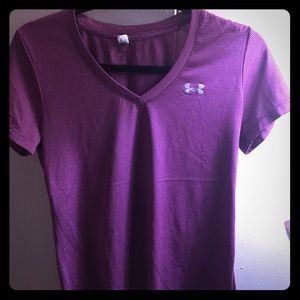 Under Armour Heat Gear T Shirt Top Size M